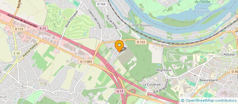 localisation de l'entreprise MADAME ANAIS LECERF à VILLENNES-SUR-SEINE