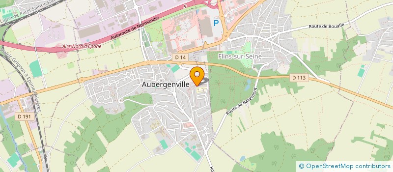 localisation de l'entreprise MADAME ANAIS LECOMPTE  AUBERGENVILLE