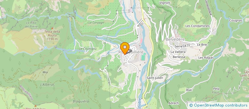 localisation de l'entreprise MADAME ANAIS LECORCHE  ROQUEBILLIERE