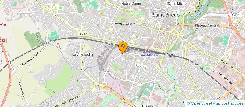 localisation de l'entreprise MADAME ANAIS LECU à SAINT-BRIEUC