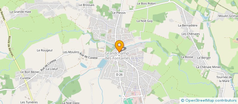 localisation de l'entreprise MADAME ANAIS LEDEVIN à GRANDCHAMP-DES-FONTAINES