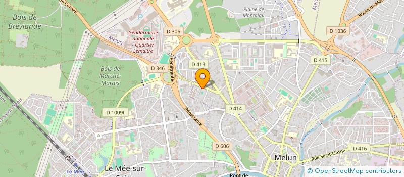 localisation de l'entreprise MADAME ANAIS LEGAULT  MELUN