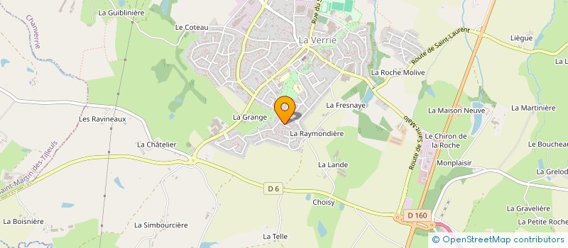 localisation de l'entreprise MADAME ANAIS LEGEAY  CHANVERRIE