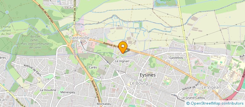 localisation de l'entreprise MADAME ANAIS LEGRAND  EYSINES