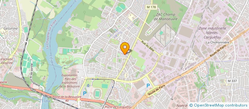 localisation de l'entreprise MADAME ANAIS LEHOUX à NANTES