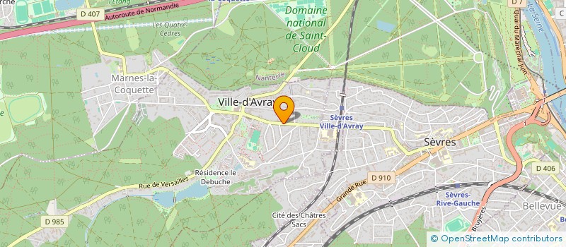 localisation de l'entreprise MADAME ANAIS LEMAY à VILLE-D'AVRAY