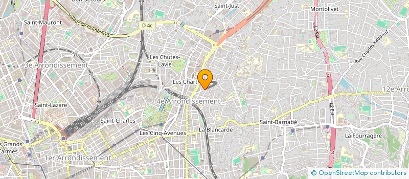 localisation de l'entreprise MADAME ANAIS LEMESLE  MARSEILLE