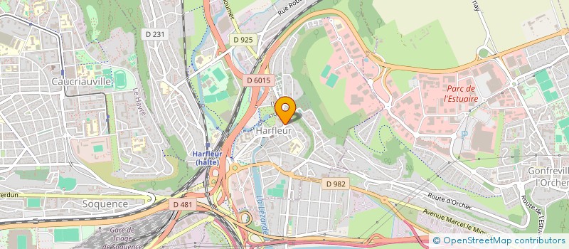 localisation de l'entreprise MADAME ANAIS LENORMAND  HARFLEUR