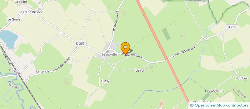 localisation de l'entreprise MADAME ANAIS LEPOITTEVIN  BRIX