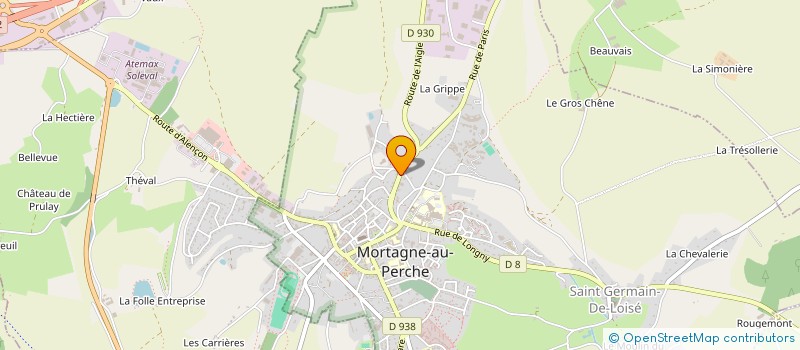 localisation de l'entreprise MADAME ANAIS LEPRIEUR à MORTAGNE-AU-PERCHE