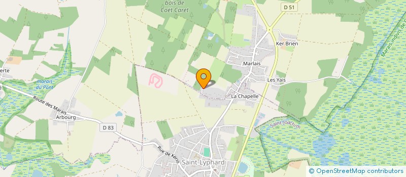 localisation de l'entreprise MADAME ANAIS LEROUX  CAROMB