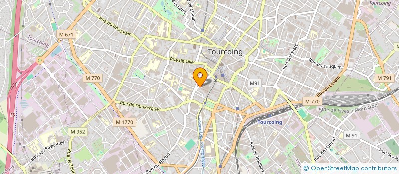 localisation de l'entreprise MADAME ANAIS LEROY  TOURCOING