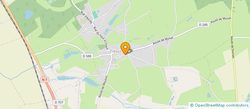 localisation de l'entreprise MADAME ANAIS LEROY  LUCENAY-LES-AIX