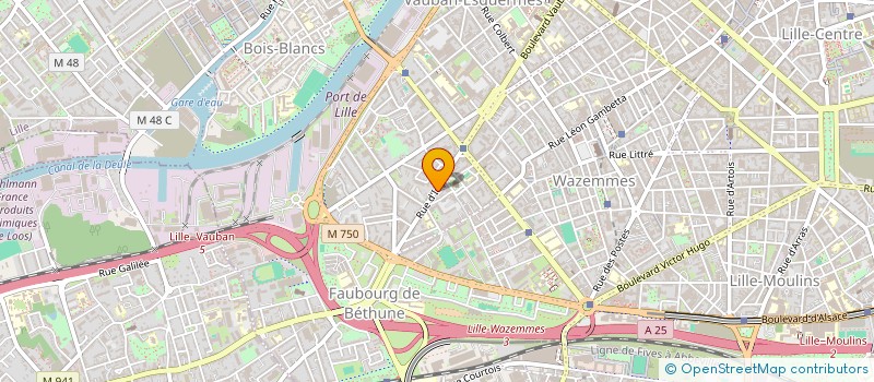 localisation de l'entreprise MADAME ANAIS LESTRINGUEZ à LAMBERSART