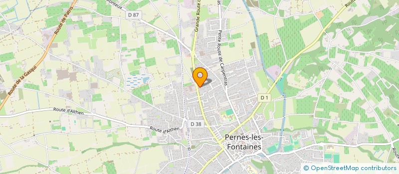 localisation de l'entreprise MADAME ANAIS LESZAK  SENAS