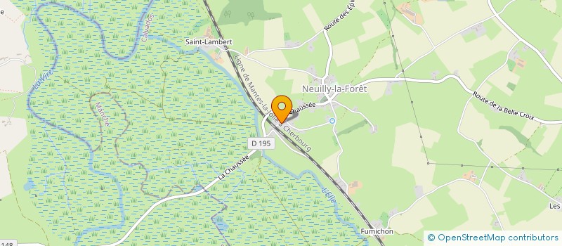 localisation de l'entreprise MADAME ANAIS LETOURNEUR  ISIGNY-SUR-MER