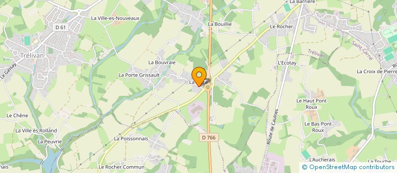 localisation de l'entreprise MADAME ANAIS LETRILLARD  LANVALLAY