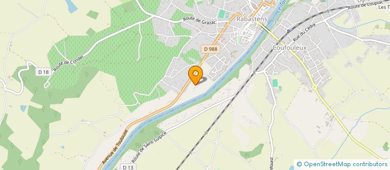 localisation de l'entreprise MADAME ANAIS LEVE  SAINT-LIEUX-LES-LAVAUR