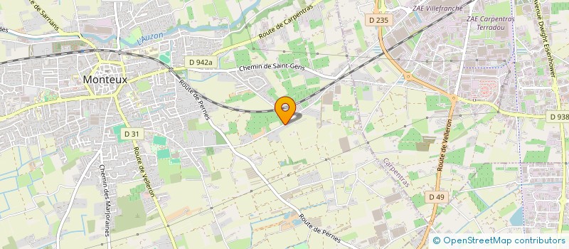 localisation de l'entreprise MADAME ANAIS LEYDIER  MONTEUX