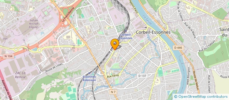 localisation de l'entreprise MADAME ANAIS LHEIMEUR à CORBEIL-ESSONNES