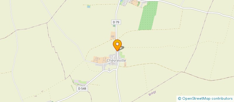 localisation de l'entreprise MADAME ANAIS LHERITIER  CHEVREVILLE