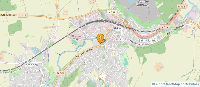 localisation de l'entreprise MADAME ANAIS LIDIN  ENTZHEIM