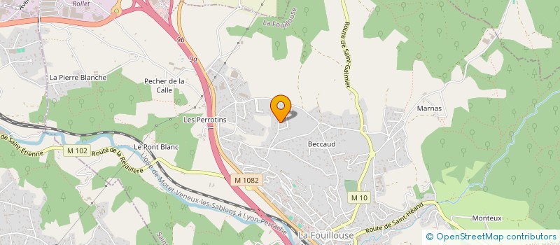 localisation de l'entreprise MADAME ANAIS LINDE  LA FOUILLOUSE