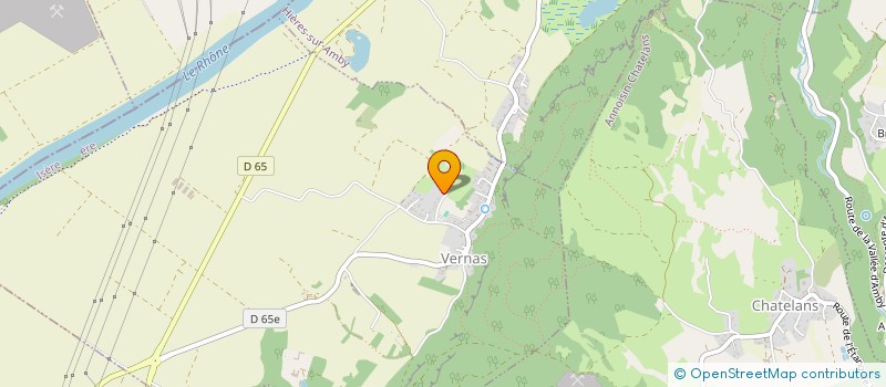 localisation de l'entreprise MADAME ANAIS LIOTTIN  VERNAS