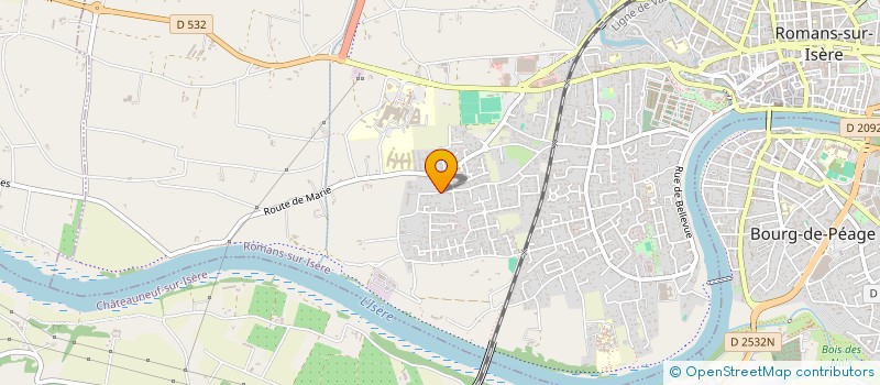 localisation de l'entreprise MADAME ANAIS LIPARI  ROMANS-SUR-ISERE