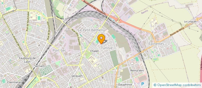 localisation de l'entreprise MADAME ANAIS LOPES  REIMS