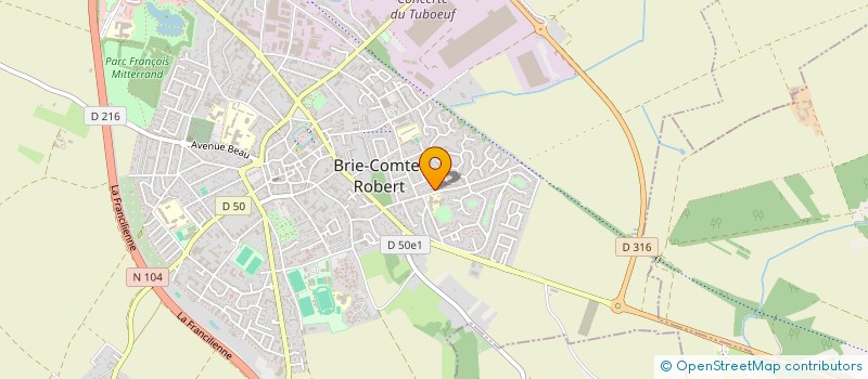 localisation de l'entreprise MADAME ANAIS LOUEDOC à BRIE-COMTE-ROBERT