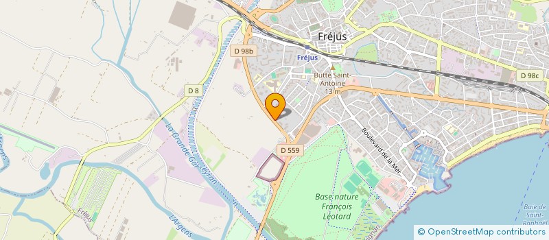 localisation de l'entreprise MADAME ANAIS LOUIS à FREJUS