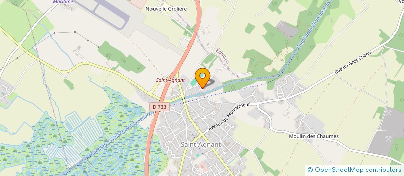 localisation de l'entreprise MADAME ANAIS LOUVET  SAINT-AGNANT