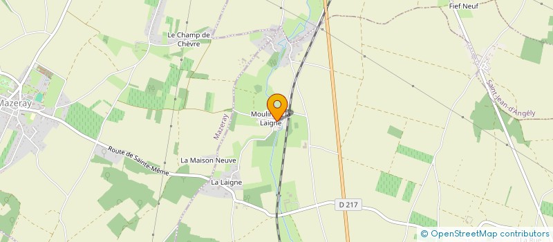 localisation de l'entreprise MADAME ANAIS LUCAS-MAZEAU  ASNIERES-LA-GIRAUD