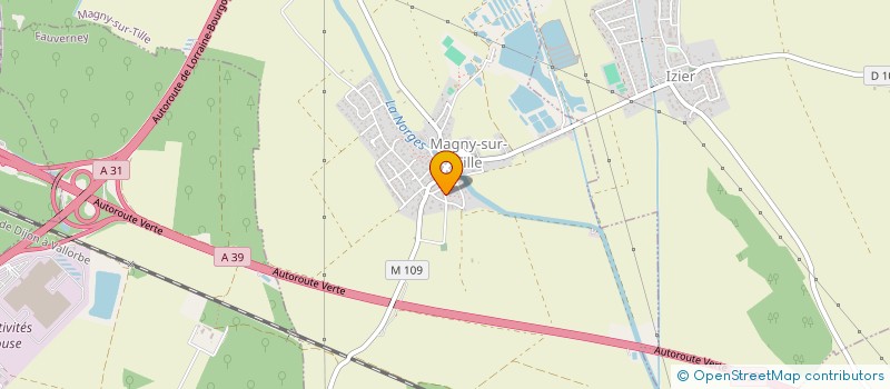 localisation de l'entreprise MADAME ANAIS LUCENTE  MAGNY-SUR-TILLE