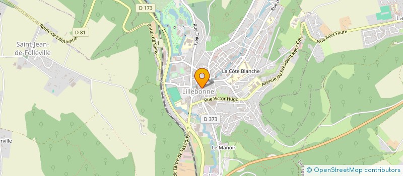 localisation de l'entreprise MADAME ANAIS LUNEL  SAINT-ROMAIN-DE-COLBOSC