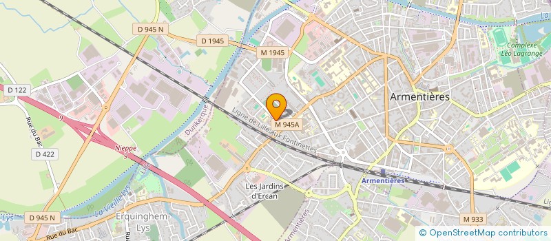 localisation de l'entreprise MADAME ANAIS MACAINE  ARMENTIERES