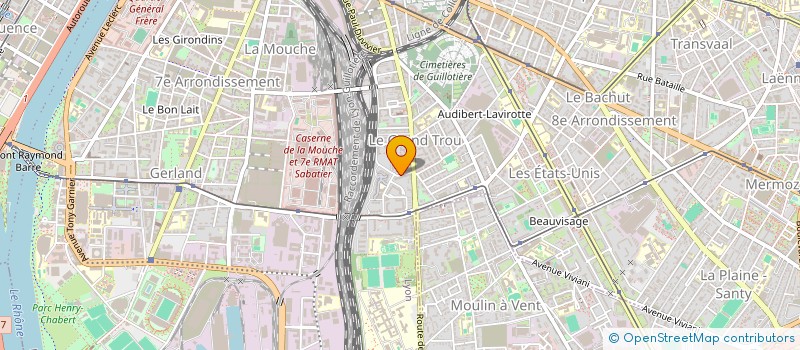 localisation de l'entreprise MADAME ANAIS MACE à LYON