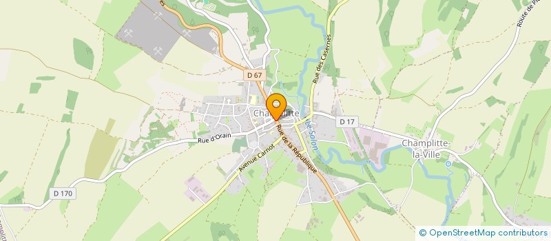 localisation de l'entreprise MADAME ANAIS MAILLOT  CHAMPLITTE