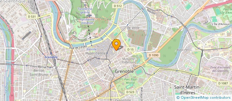 localisation de l'entreprise MADAME ANAIS MALLARINO GUYTARD  GRENOBLE