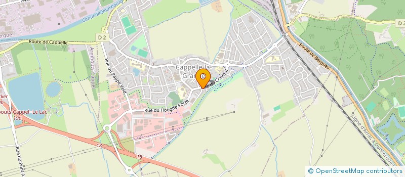 localisation de l'entreprise MADAME ANAIS MALLEVAEY  CAPPELLE-LA-GRANDE