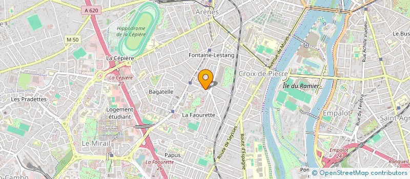 localisation de l'entreprise MADAME ANAIS MANCHON  TOULOUSE