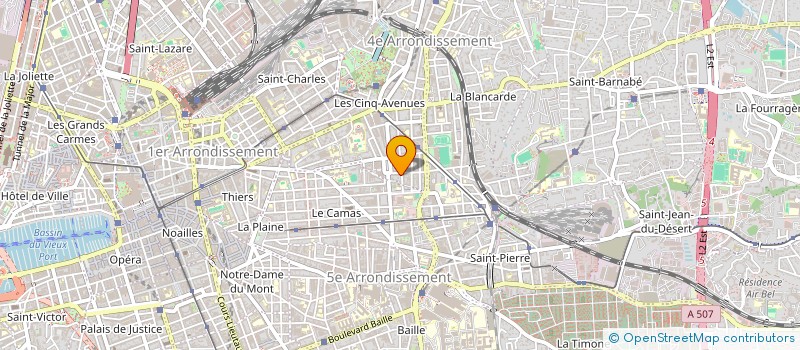 localisation de l'entreprise MADAME ANAIS MANESSOUR à MARSEILLE