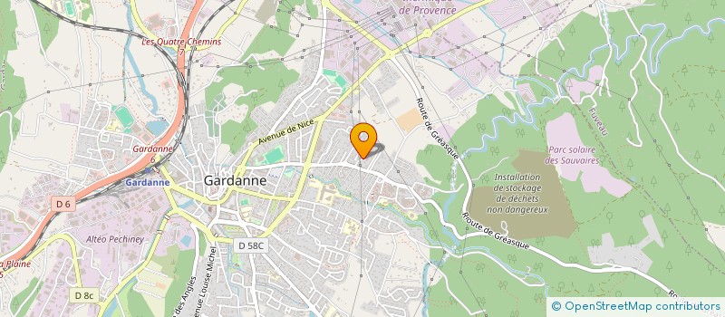 localisation de l'entreprise MADAME ANAIS MANSILLA à GARDANNE