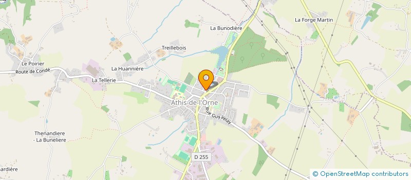 localisation de l'entreprise MADAME ANAIS MAQUEREL à ATHIS-VAL DE ROUVRE