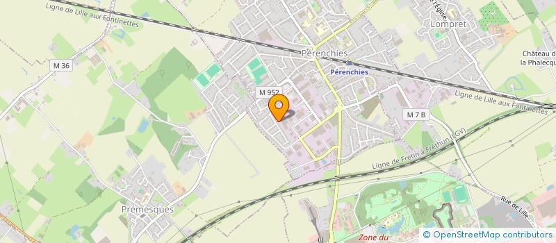 localisation de l'entreprise MADAME ANAIS MARCHAND à LILLE