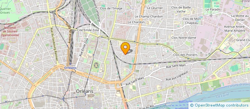localisation de l'entreprise MADAME ANAIS MARCHE  ORLEANS