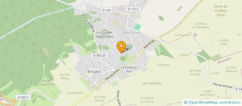 localisation de l'entreprise MADAME ANAIS MARECHAL à ABONDANT