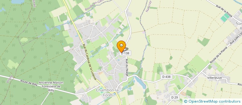 localisation de l'entreprise MADAME ANAIS MARKIEWICZ à CHAMBON-LA-FORET