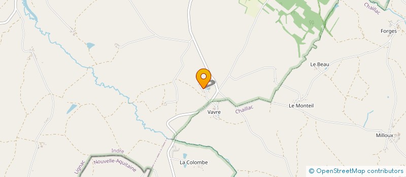 localisation de l'entreprise MADAME ANAIS MARLARD  LIGNAC